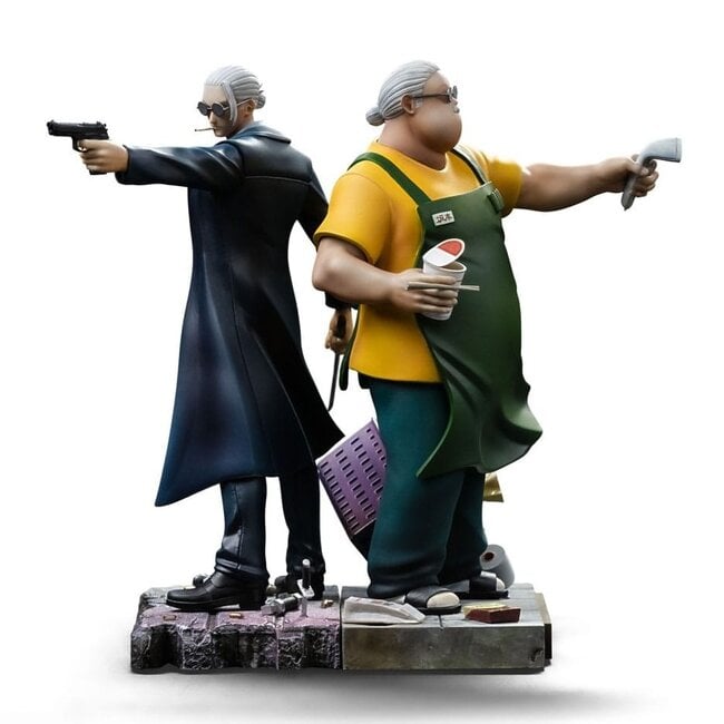 Iron Studios Sakamoto Days Deluxe Art Scale Statue 1/10 Taro Sakamoto 20 cm