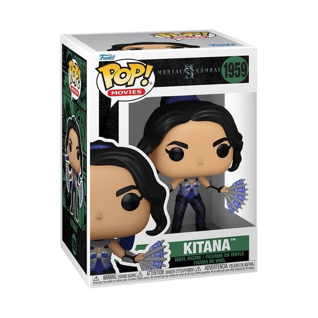 Mortal Kombat II (2026) POP! Games Vinyl Figur Kitana 9 cm