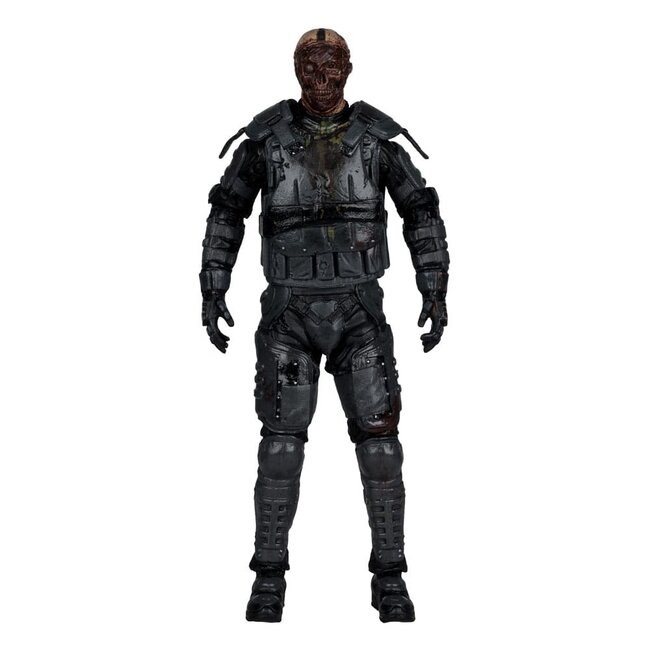 The Walking Dead  Action Figure Gas Mask Zombie (Season 4) 13 cm