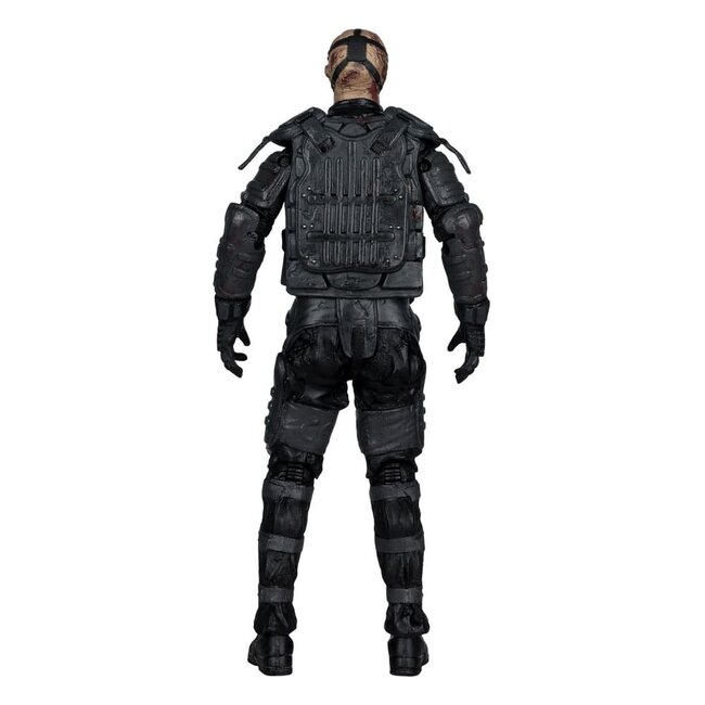 The Walking Dead Actionfigur Gasmasken-Zombie (Staffel 4) 13 cm