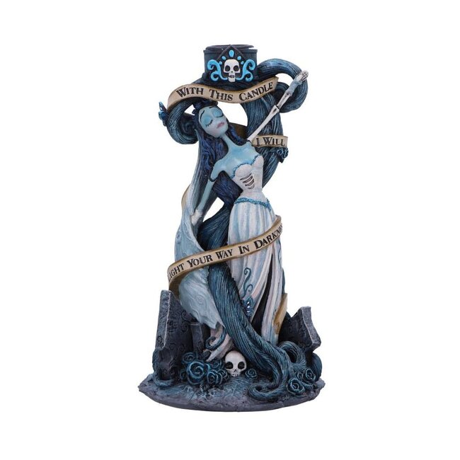 Nemesis Now Corpse Bride Candle Holder With This Candle Vow 19 cm