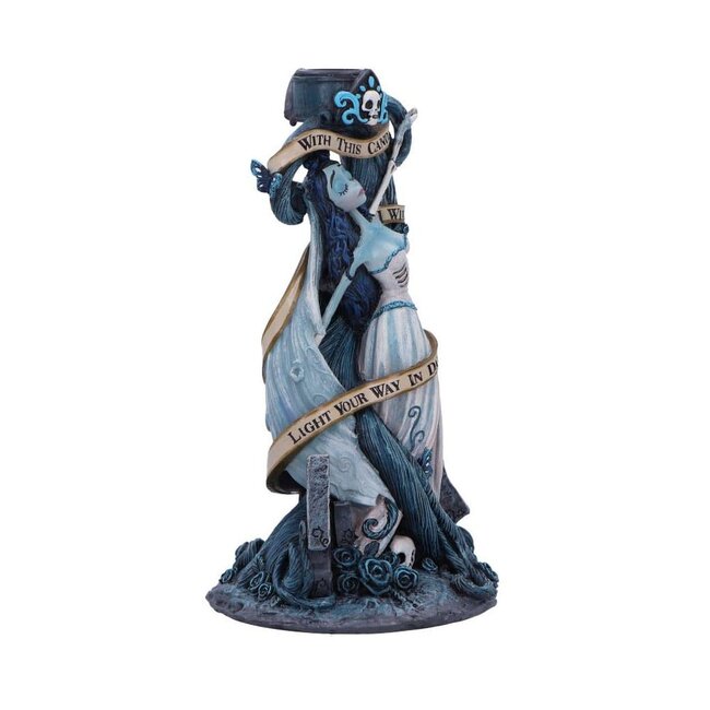 Corpse Bride Kerzenständer mit diesem Kerzengelübde 19 cm