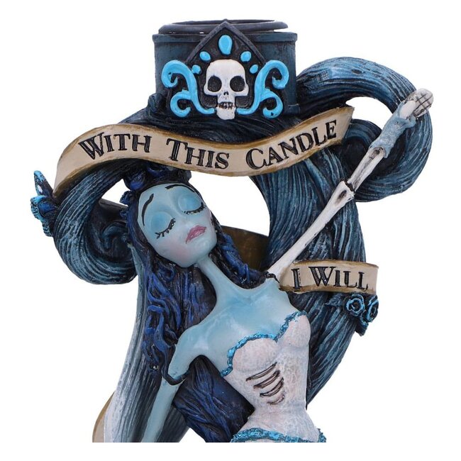 Corpse Bride Kerzenständer mit diesem Kerzengelübde 19 cm