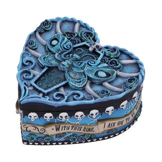 Nemesis Now Corpse Bride Jewelry Chest With This Ring Vow 5 cm