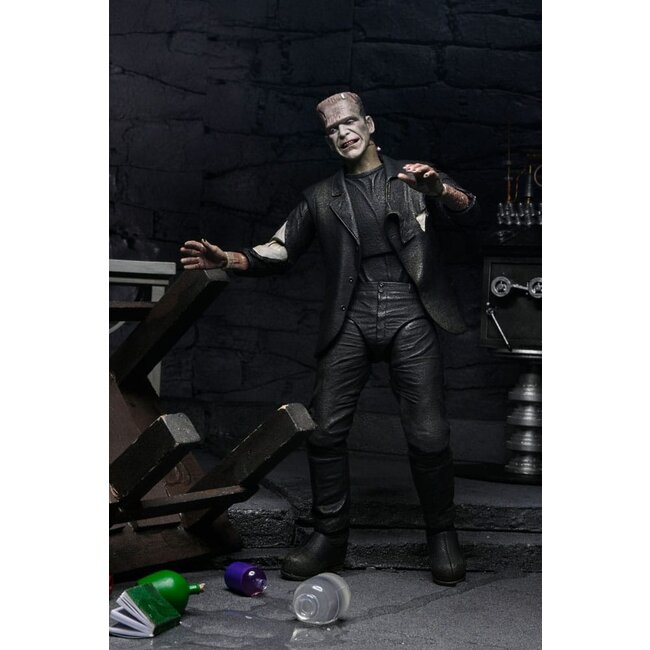 Universal Monsters Actionfiguren 2er-Pack Frankensteins Braut 90. Jubiläum Das Monster und seine Gefährtin 18 cm
