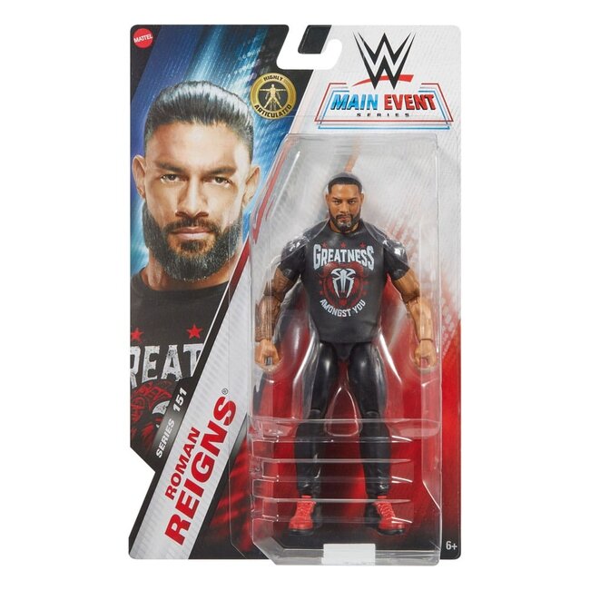 WWE Main Event Series Actionfigur Roman Reigns 15 cm