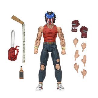 NECA  Teenage Mutant Ninja Turtles (Mirage Comics) Action Figure Ultimate Casey Jones (Bodycount) 18 cm