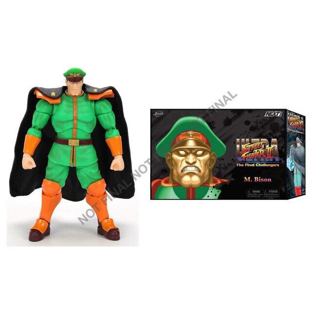 Ultra Street Fighter II: The Final Challengers Action Figure 1/12 M. Bison Deluxe 15 cm