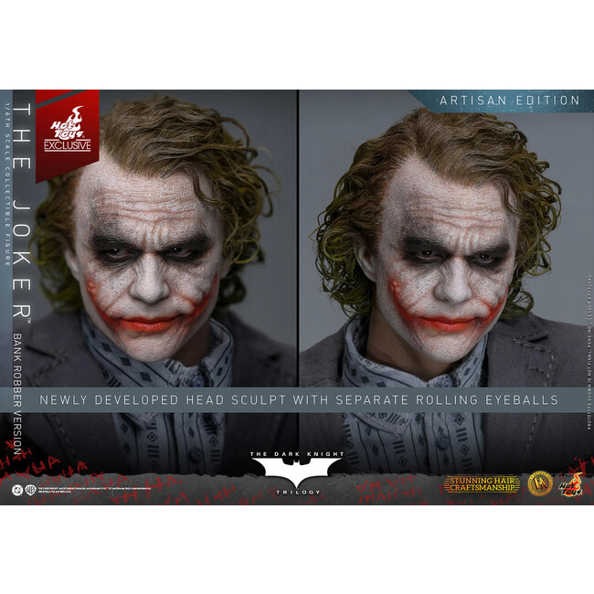 The Dark Knight DX Actionfigur 1/6 Der Joker (Bankräuber-Version) (Artisan Edition) 30 cm
