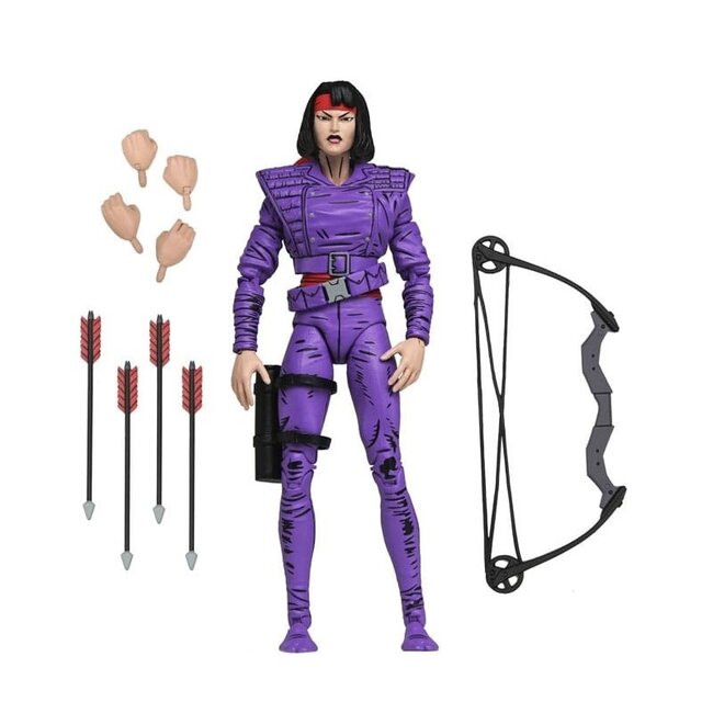NECA  Teenage Mutant Ninja Turtles (Mirage Comics) Action Figure Karai Mercenary 18 cm