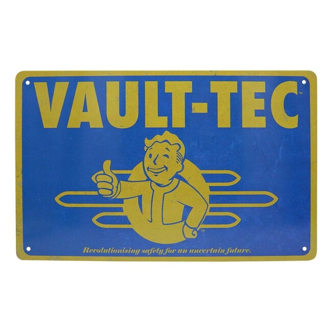 Fallout Blechschilder 3er-Pack Marken