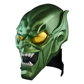 Hasbro Spider-Man: No Way Home Marvel Legends Roleplay Replika des Green Goblin Premium-Helms