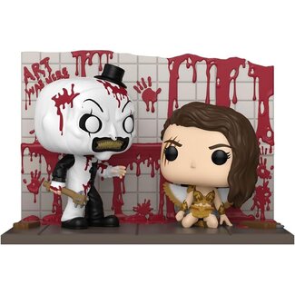 Funko Terrifier 2 POP Moments Vinyl Figures Art vs Sienna 9 cm