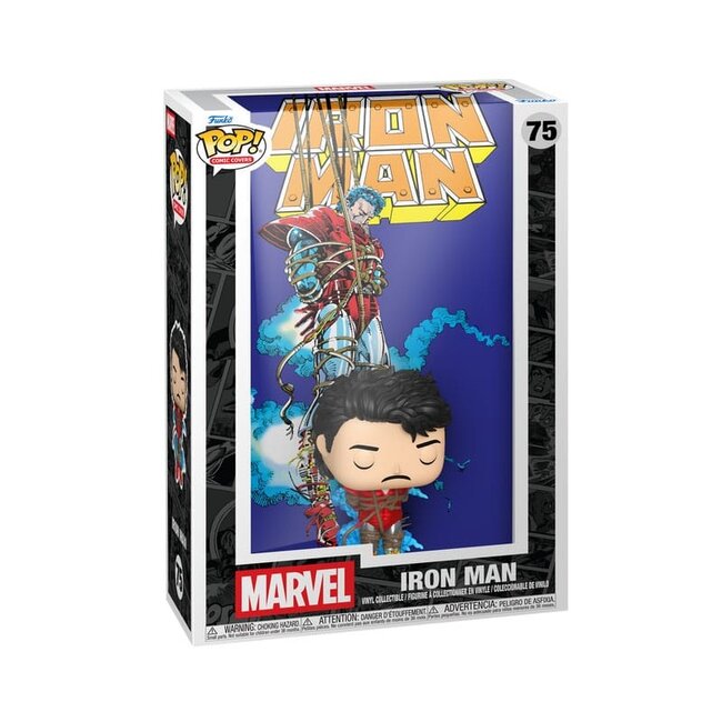 Marvel POP! Comic Cover Vinyl Figur Iron Man'68 9 cm