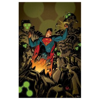 Sideshow Collectibles DC Comics Art Print Superman Space Age 61 x 41 cm - unframed