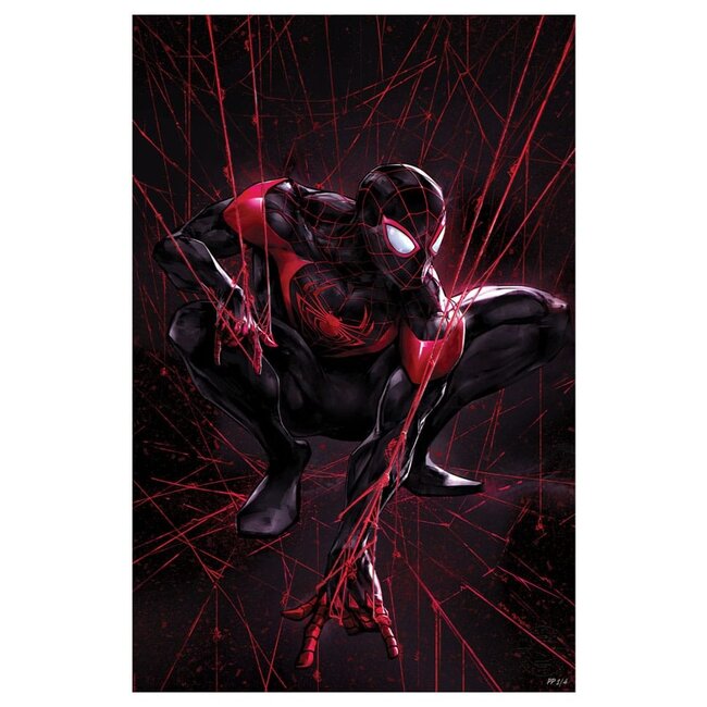 Marvel Kunstdruck Spider-Man Miles Morales 61 x 41 cm - ungerahmt