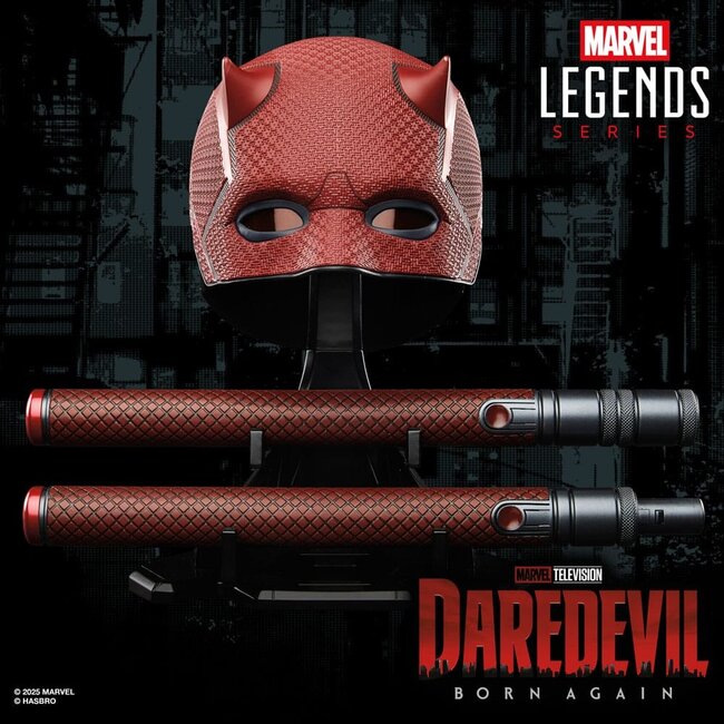Daredevil: Born Again Premium-Rollenspielmaske und Billy Club