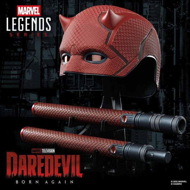 Daredevil: Born Again Premium-Rollenspielmaske und Billy Club