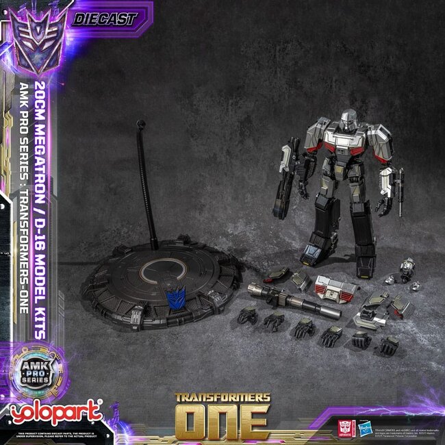 Transformers: Generation One AMK Pro Series Plastikmodellbausatz D-16/Megatron Final Form 20 cm