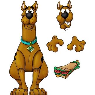 Jada Toys Scooby-Doo Action Figure 1/12 Scooby-Doo 13 cm