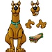 Jada Toys Scooby-Doo Action Figure 1/12 Scooby-Doo 13 cm