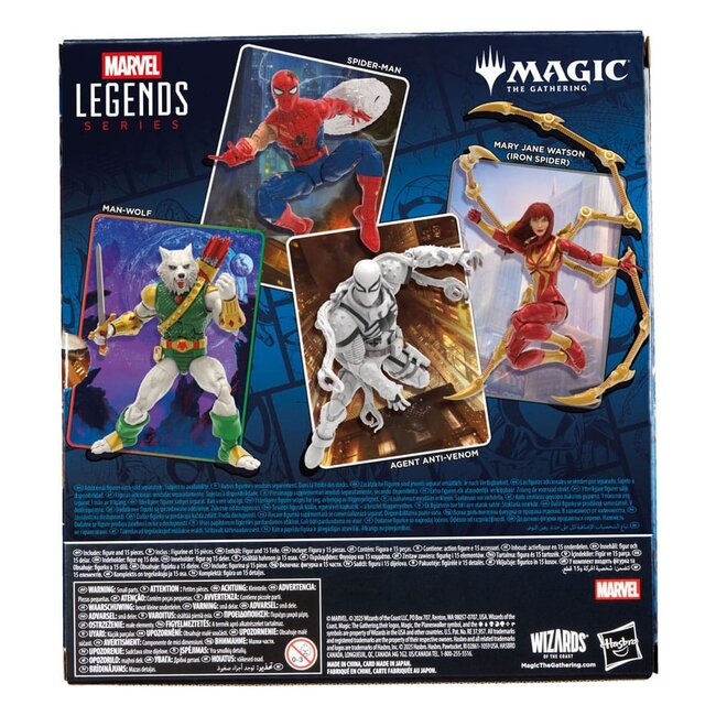 Marvel Legends Magic: The Gathering Actiefiguur Agent Anti-Venom (plus Exclusieve Foliekaart) 15 cm