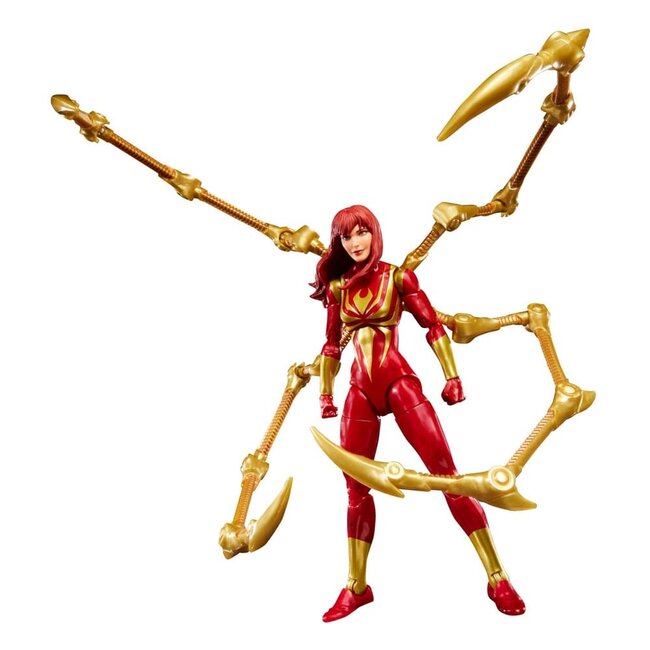 Marvel Legends Magic: The Gathering Actionfigur Mary Jane Watson (Iron Spider) (plus exklusive Folienkarte) 15 cm