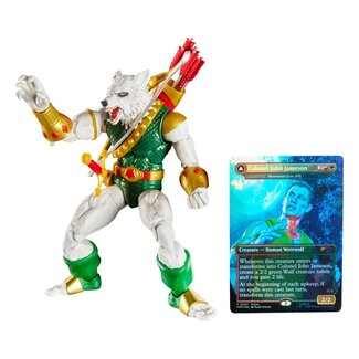 Hasbro Marvel Legends Magic: The Gathering Actiefiguur Man-Wolf (plus Exclusieve Foliekaart) 15 cm