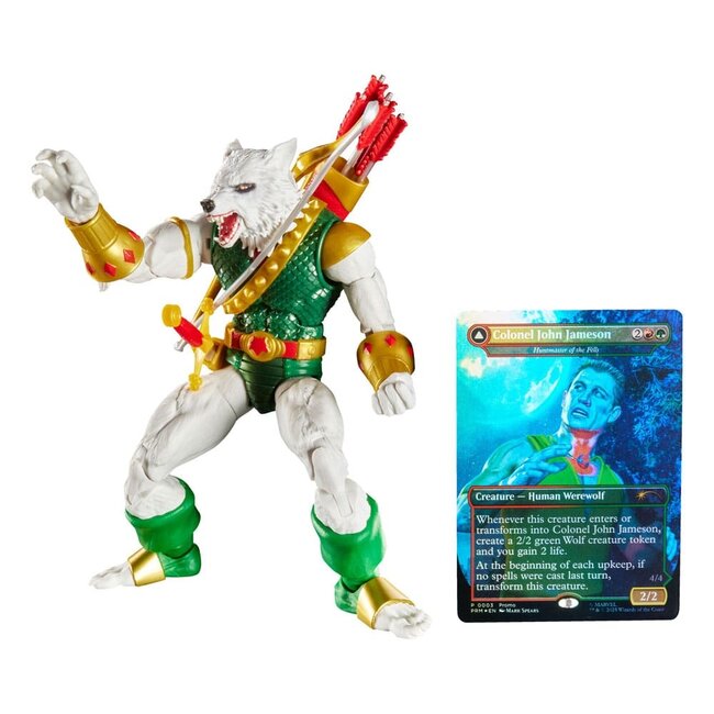 Marvel Legends Magic: The Gathering Actiefiguur Man-Wolf (plus Exclusieve Foliekaart) 15 cm