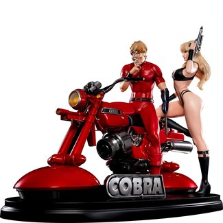 Future Gadget Corporation Space Pirate Cobra Statue 1/4 Cobra & Jane Royal (Spacesuit Ver.) 47 cm