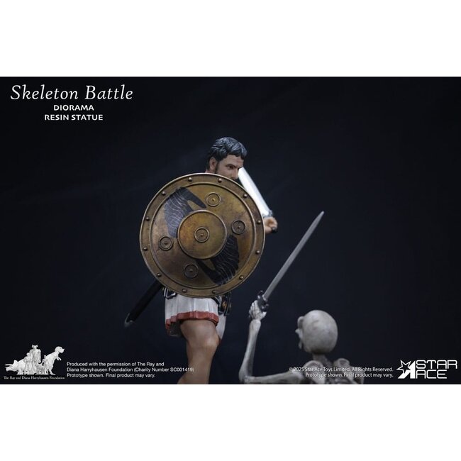 Ray Harryhausen Diorama 1/8 Skeleton Battle Scene 30 cm