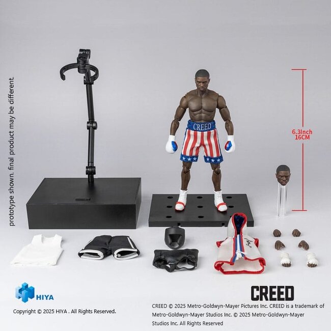 Creed (2015) Exquisite Super Series  Action Figure 1/12 Adonis Creed 16 cm