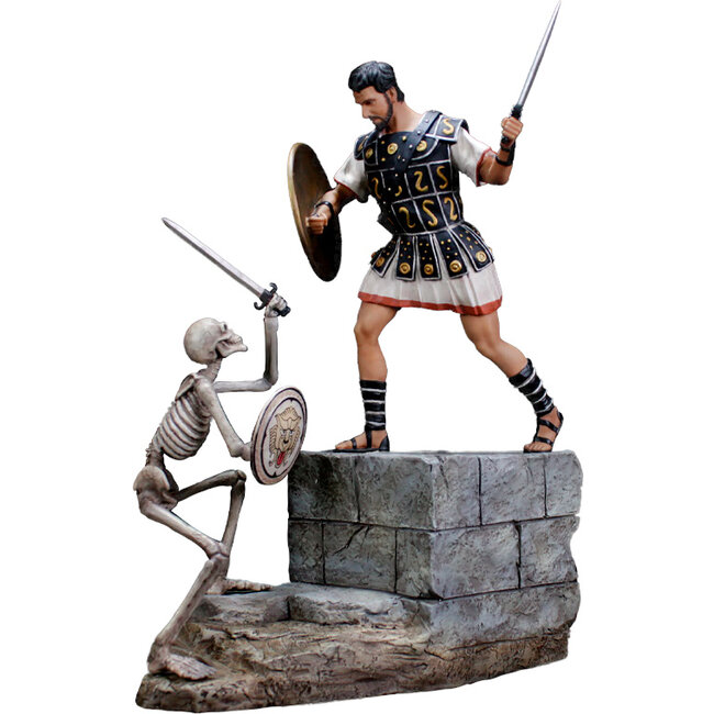 Jason und die Argonauten Ray Harryhausen Diorama 1/8 Skelett-Kampfszene 30 cm