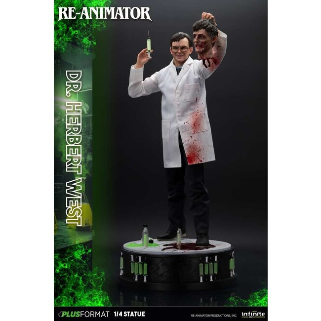 Infinite Statue Re-Animator Dr. Herbert West 1/4 Plus Format Statue
