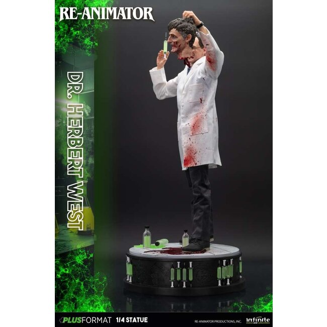 Re-Animator Dr. Herbert West 1/4 Plus Format Statue