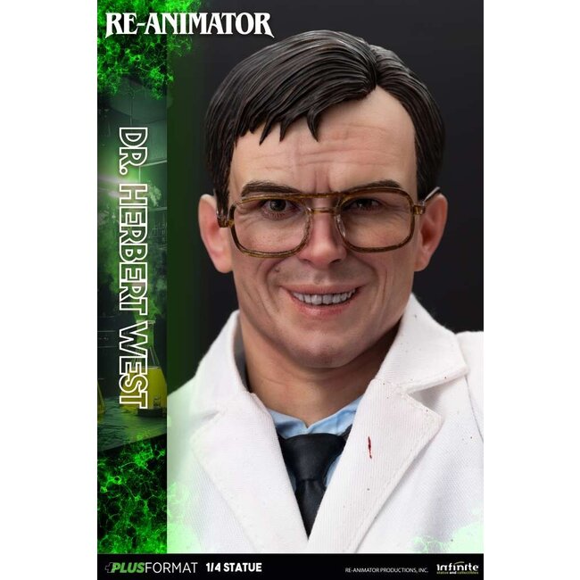 Re-Animator Dr. Herbert West 1/4 Plus Format Statue