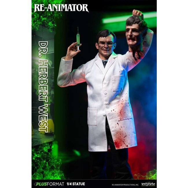 Re-Animator Dr. Herbert West 1/4 Plus Format Statue