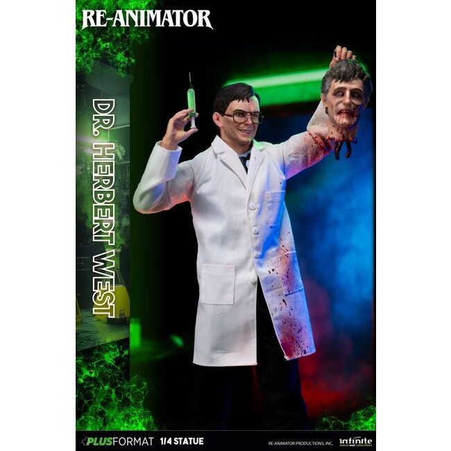 Re-Animator Dr. Herbert West 1/4 Plus Format Statue