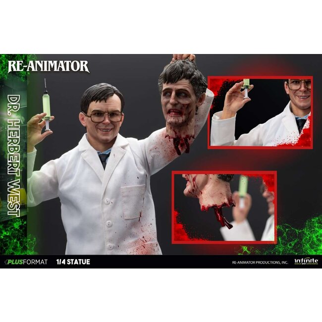 Re-Animator Dr. Herbert West 1/4 Plus Format Statue
