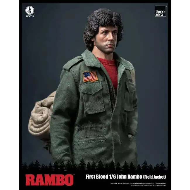 Rambo: First Blood Actionfigur 1/6 John Rambo (Feldjacke) 31 cm