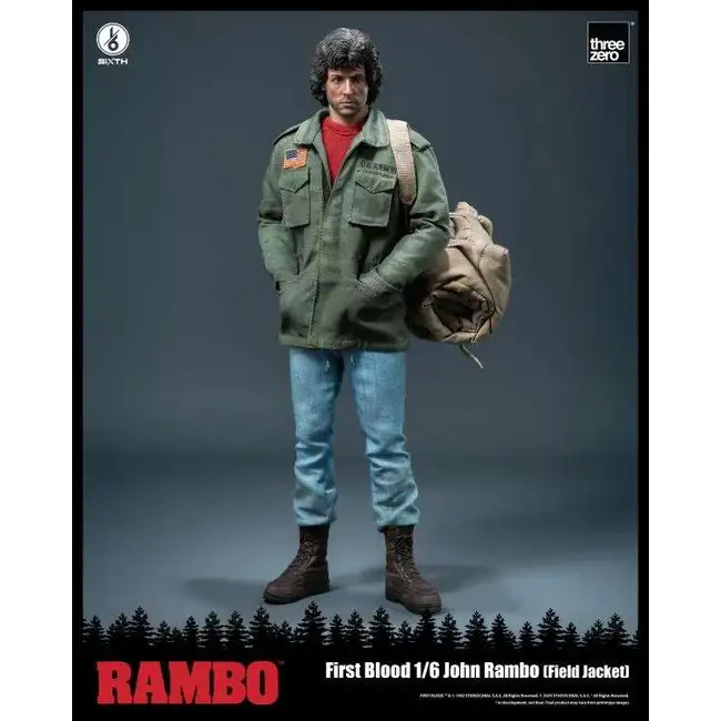 Rambo: First Blood Actionfigur 1/6 John Rambo (Feldjacke) 31 cm