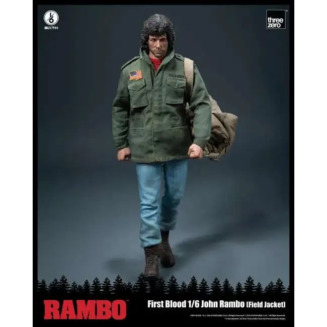 Rambo: First Blood Action Figure 1/6 John Rambo (Field Jacket) 31 cm