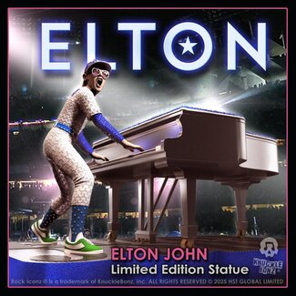 Knucklebonz Elton John Iconz Statue 19 cm