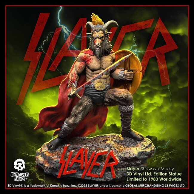 Knucklebonz Slayer 3D Vinyl Statue Show No Mercy Minotaurus 22 cm