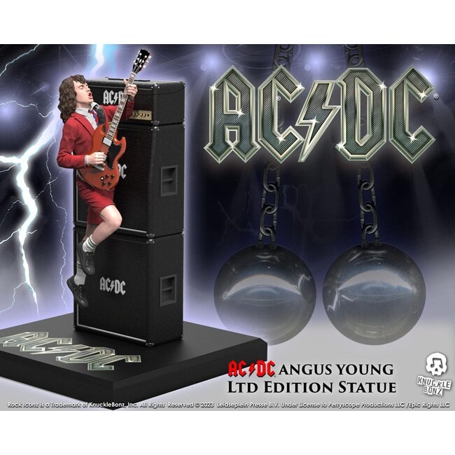 AC/DC Rock Iconz Statue Angus Young III 25 cm