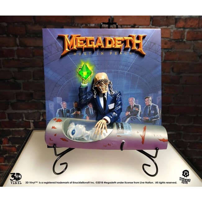 Megadeth 3D Vinyl Statue Rust In Peace 30 cm