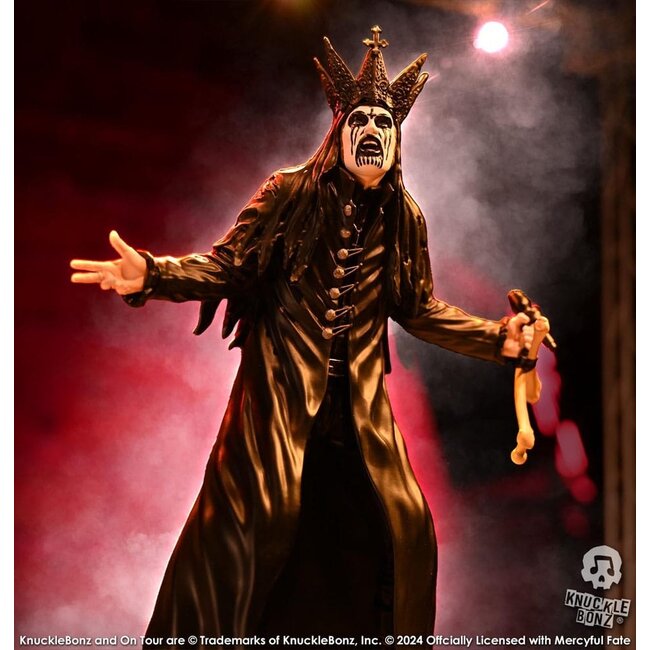 Mercyful Fate Rock Iconz Statue King Diamond III (Schwarze Version) 22 cm