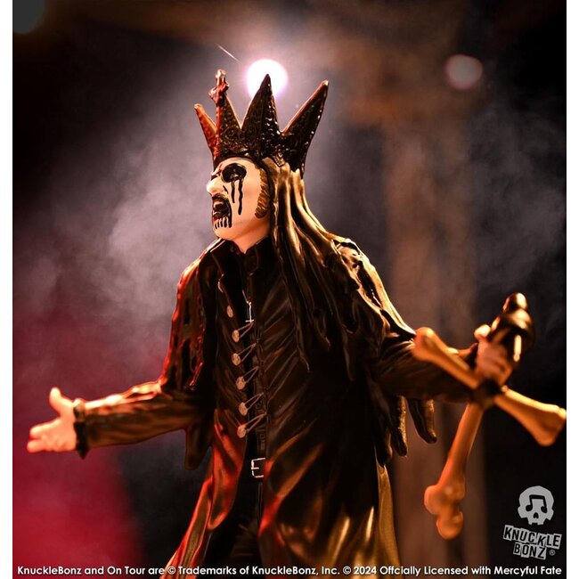 Mercyful Fate Rock Iconz Statue King Diamond III (Black Version) 22 cm