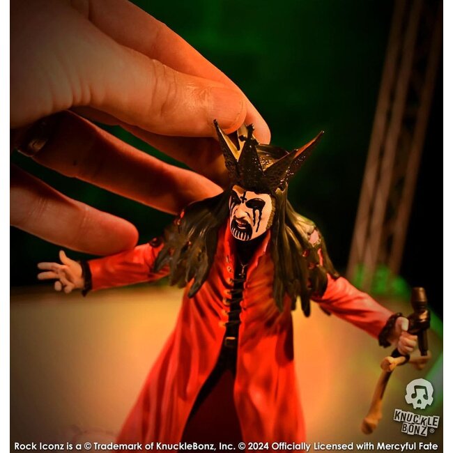 Mercyful Fate Rock Iconz Statue King Diamond III (Red Version) 22 cm