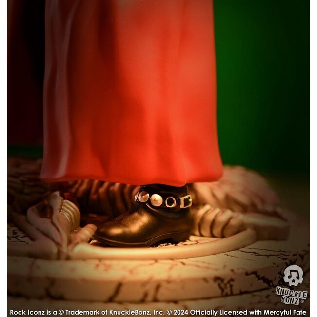 Mercyful Fate Rock Iconz Statue King Diamond III (Red Version) 22 cm